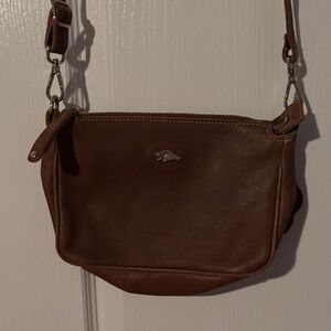 Roots Brown Crossbody Bag